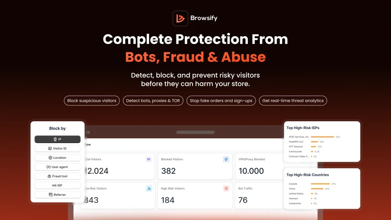 Browsify: Anti Bot Protection