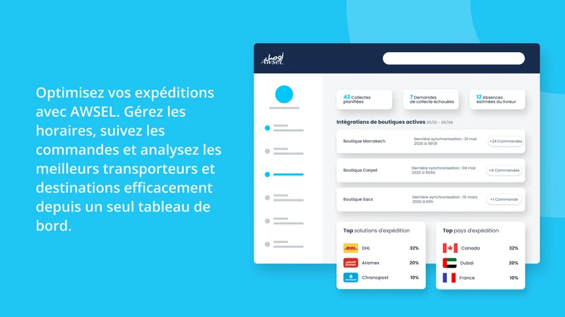 Awsel – Expédition smart