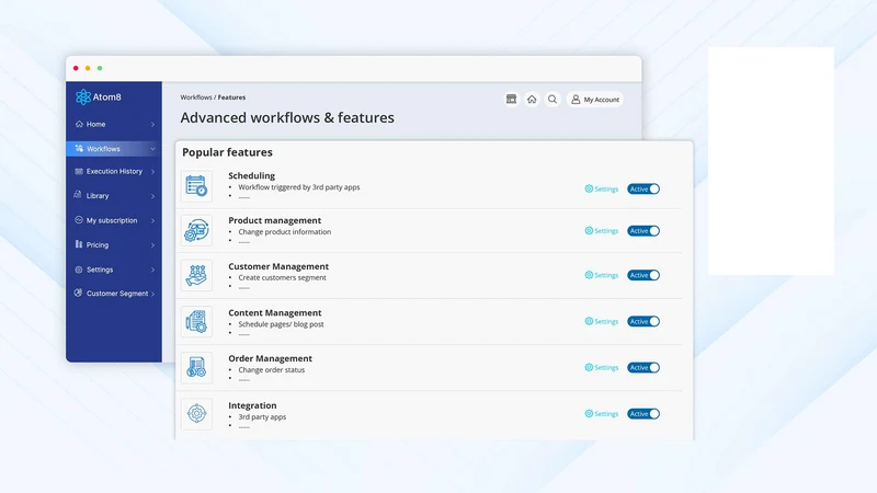 Atom8 Automation