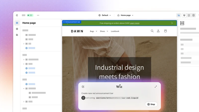 Wiz Theme Dev AI | Edit themes