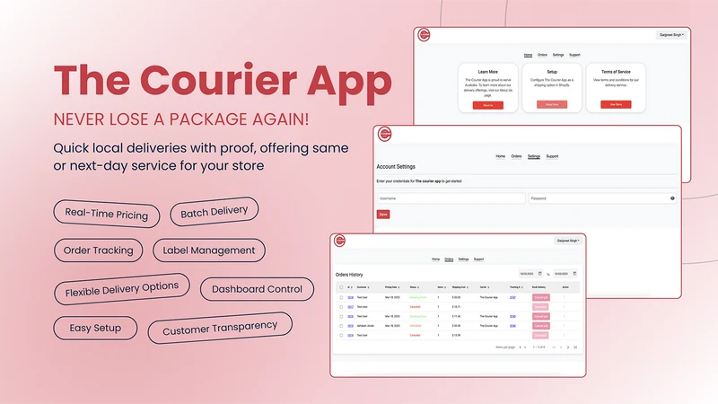 The Courier App
