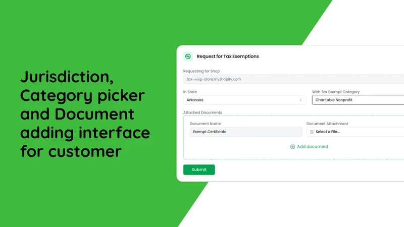 TaxWisp: Automate TaxExemption