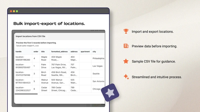 Snap Locator: Store Finder