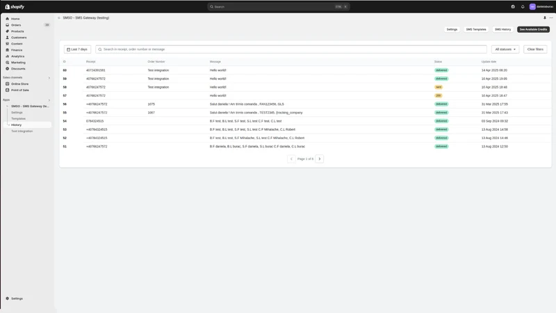 SMSO ‑ Romanian SMS Gateway