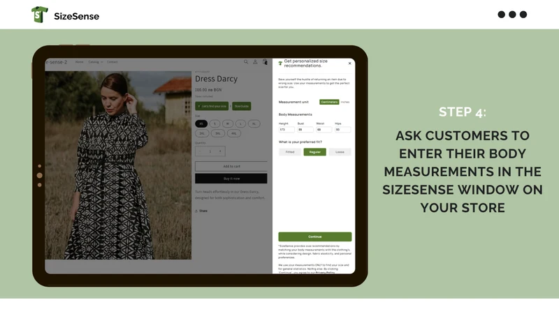 SizeSense Recommender & Charts