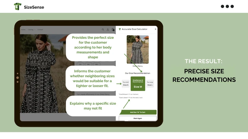 SizeSense Recommender & Charts