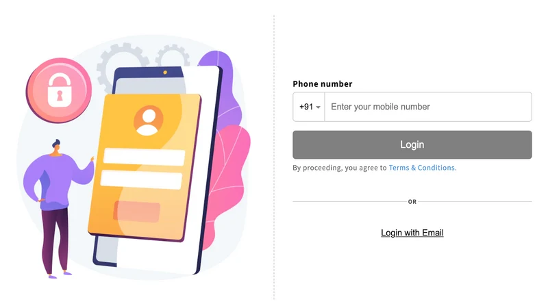 Anthers: Customer Login