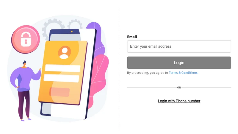 Anthers: Customer Login
