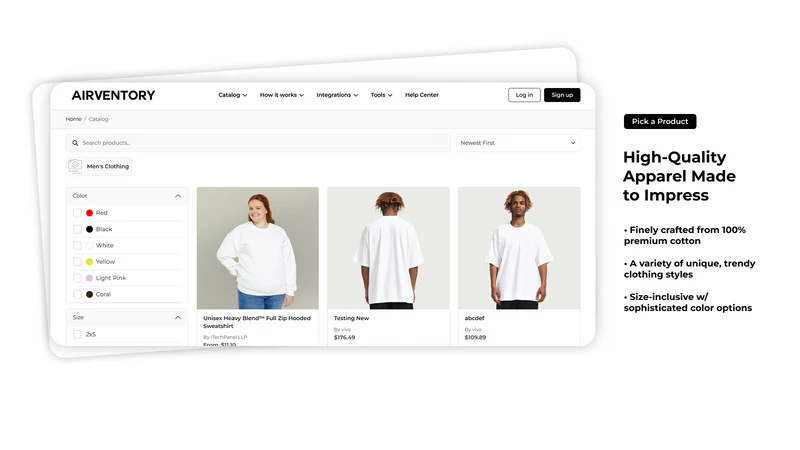 Airventory: Print on Demand