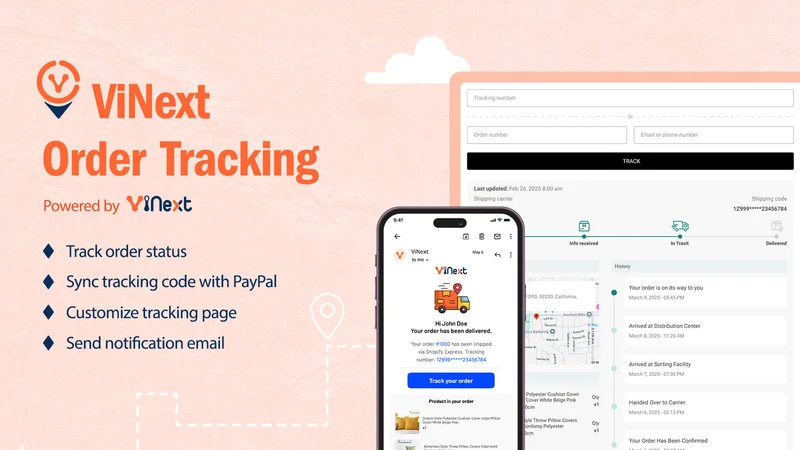 ViNext Order Tracking