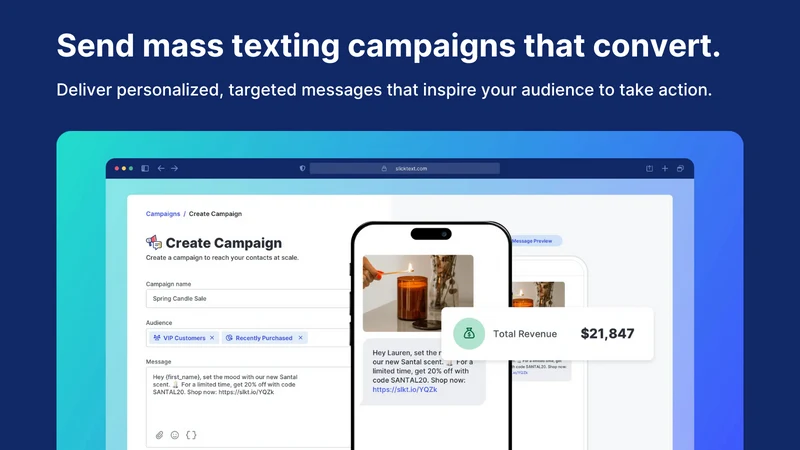 SlickText: SMS Marketing
