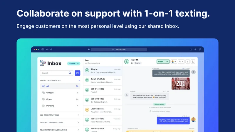 SlickText: SMS Marketing