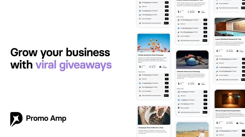 Promo Amp Giveaways Contests