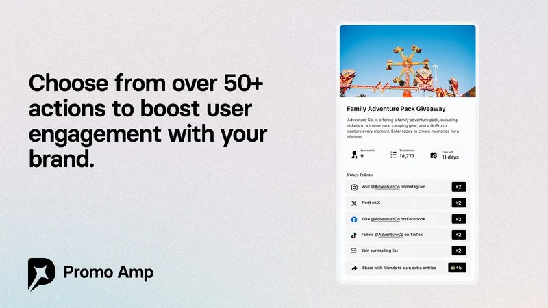 Promo Amp Giveaways Contests