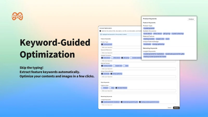 PIVOT Keyword Master