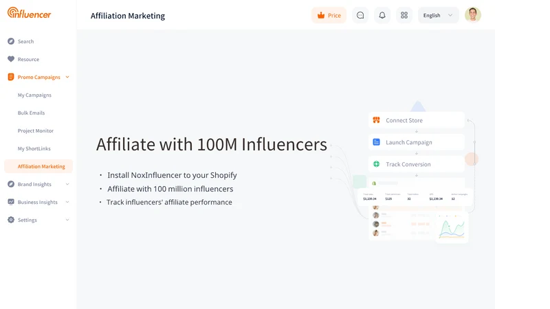 NoxInfluencer Affiliate