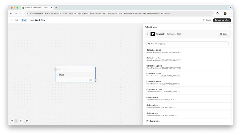 Triggerly: Workflow Automation