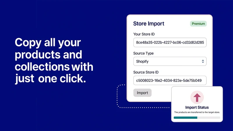 Store Importer & Cloner