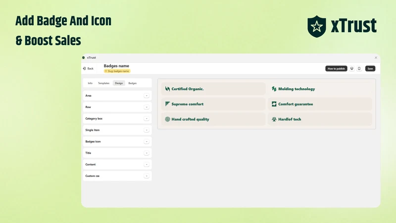 xTrust: Trust Badges & Icons