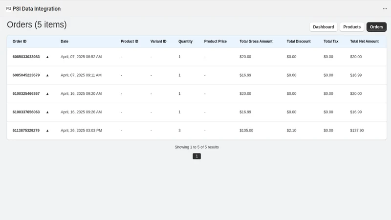 PSI Partners App