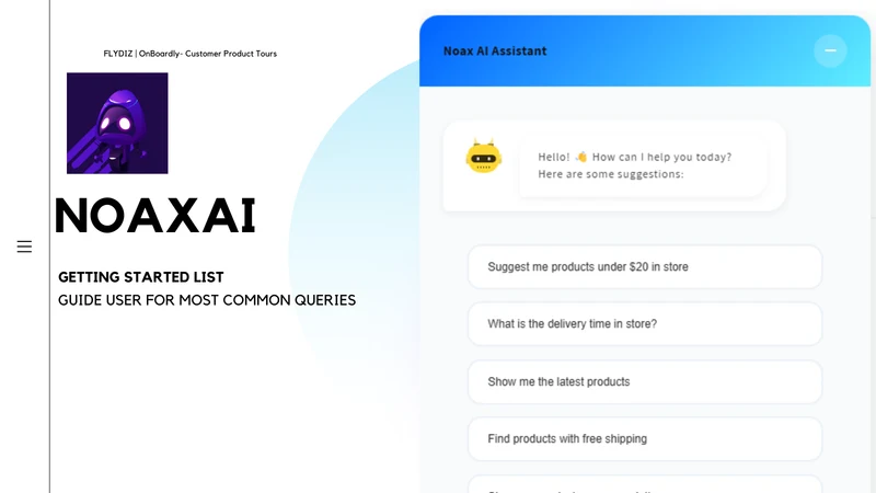 NoaxAI ‑ Agentic Live Chatbot