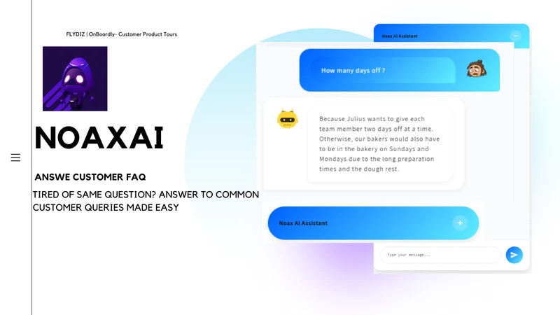 NoaxAI ‑ Agentic Live Chatbot