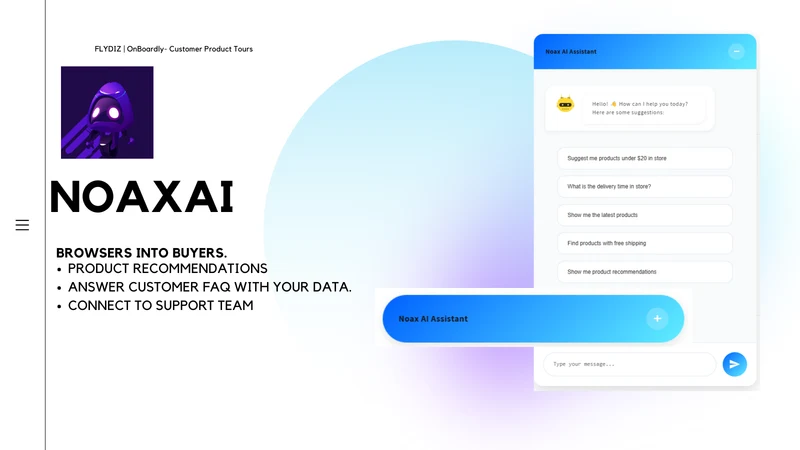 NoaxAI ‑ Agentic Live Chatbot