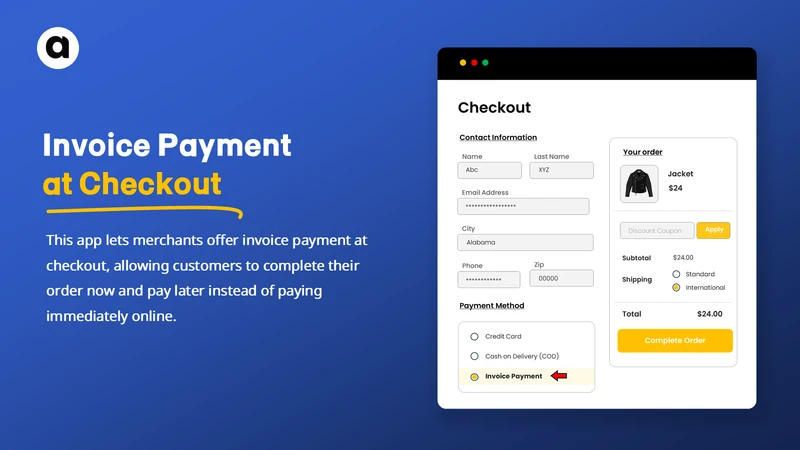 INV ‑ Invoice Payment Method