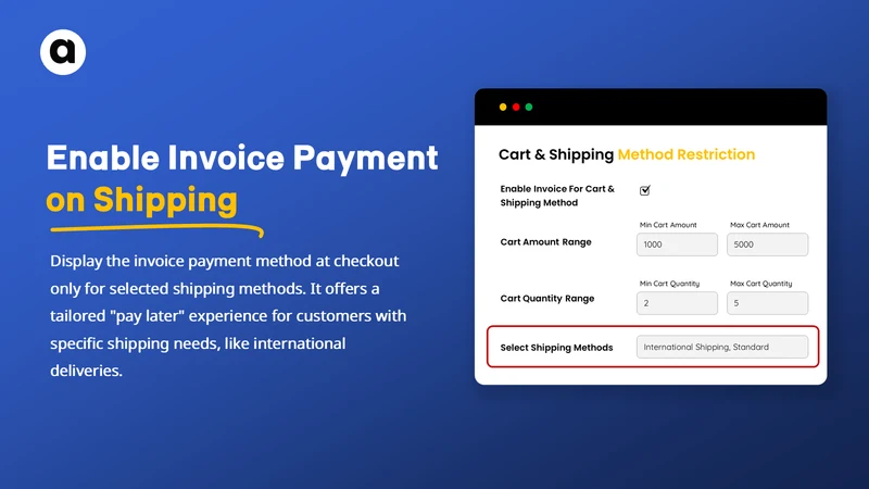 INV ‑ Invoice Payment Method