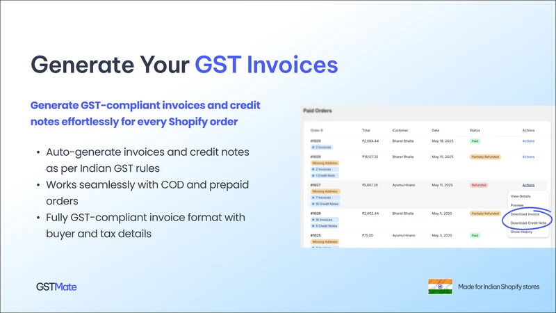 GST Mate ‑ Invoices & Reports