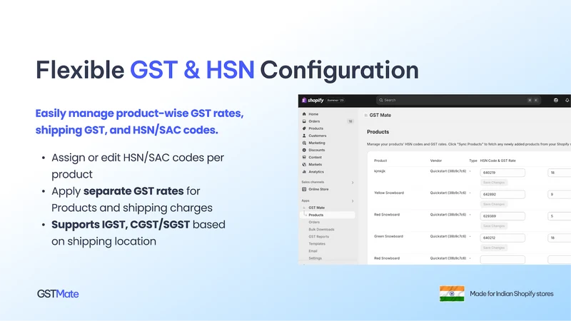 GST Mate ‑ Invoices & Reports