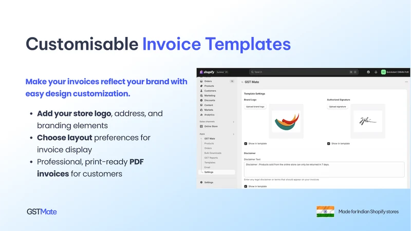 GST Mate ‑ Invoices & Reports