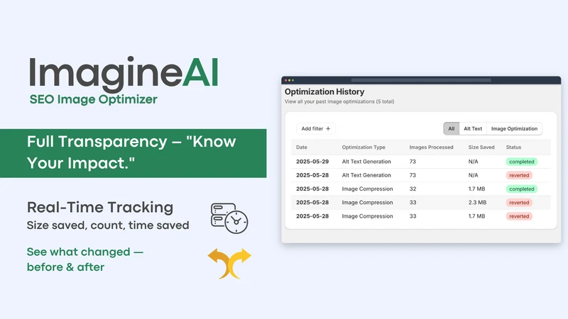 ImagineAI SEO Image Optimizer