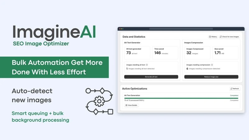 ImagineAI SEO Image Optimizer