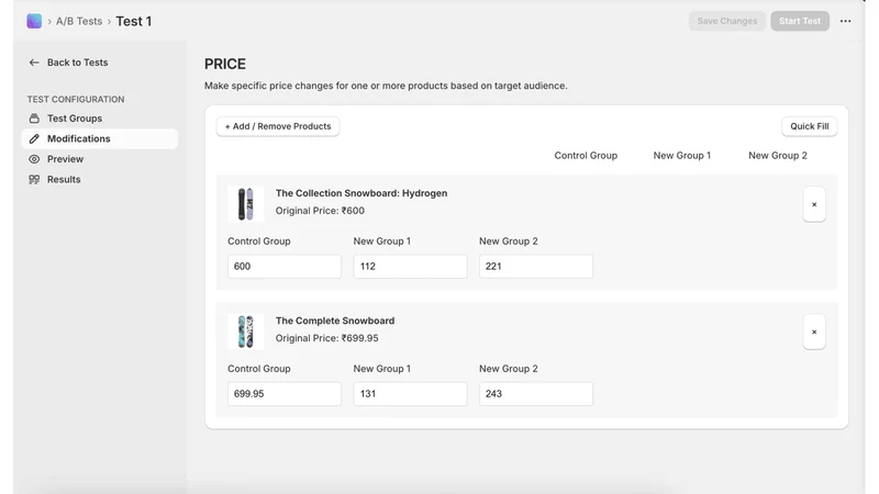 A/B Test & Landing Page Tools