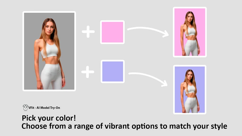 vFit: AI Model Photos & Try‑On