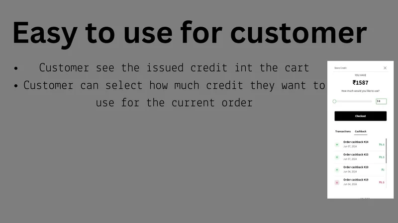 Store Credit