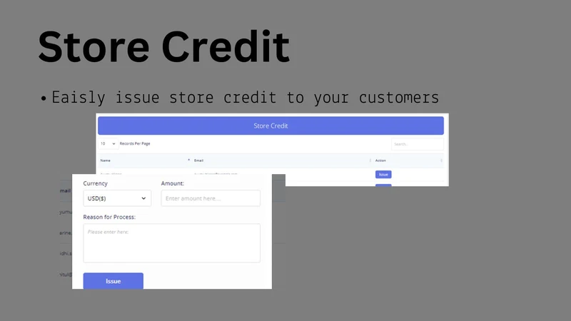 Store Credit