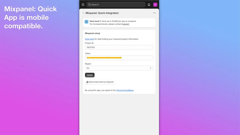 Mixpanel: Quick Integration