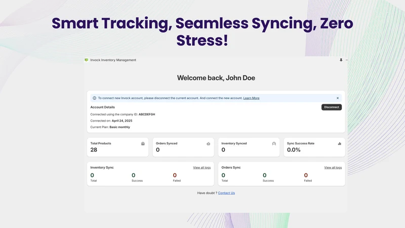 Invock Inventory Management
