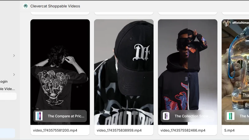 Clevercat Shoppable Videos