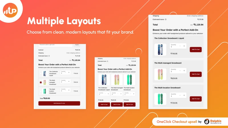 OneClick Checkout Upsell