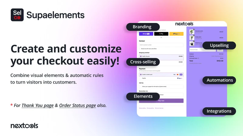 SupaElements: Custom Checkout