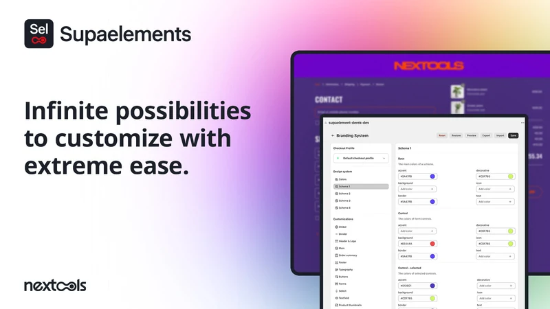 SupaElements: Custom Checkout