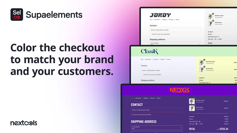 SupaElements: Custom Checkout