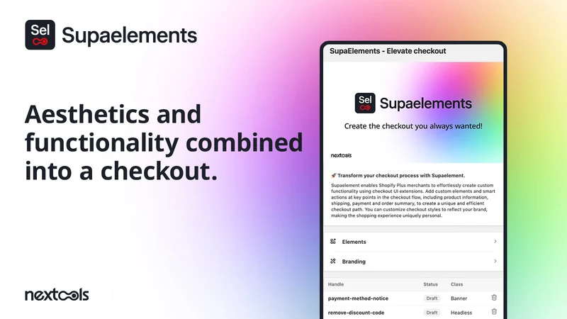 SupaElements: Custom Checkout
