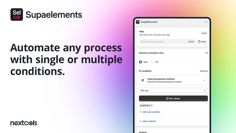 SupaElements: Custom Checkout