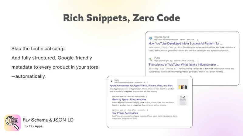 Fav JSON‑LD & Schema for SEO