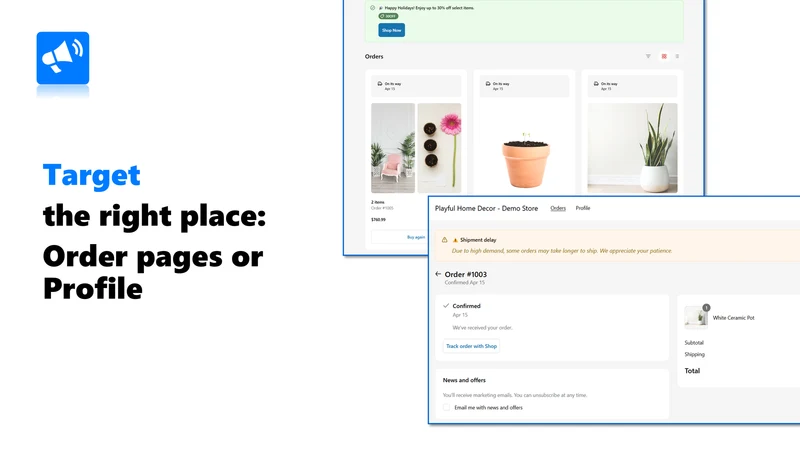 Elevix: Customer Account Bar