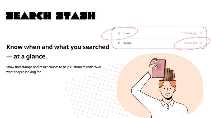 Search Stash | Search History